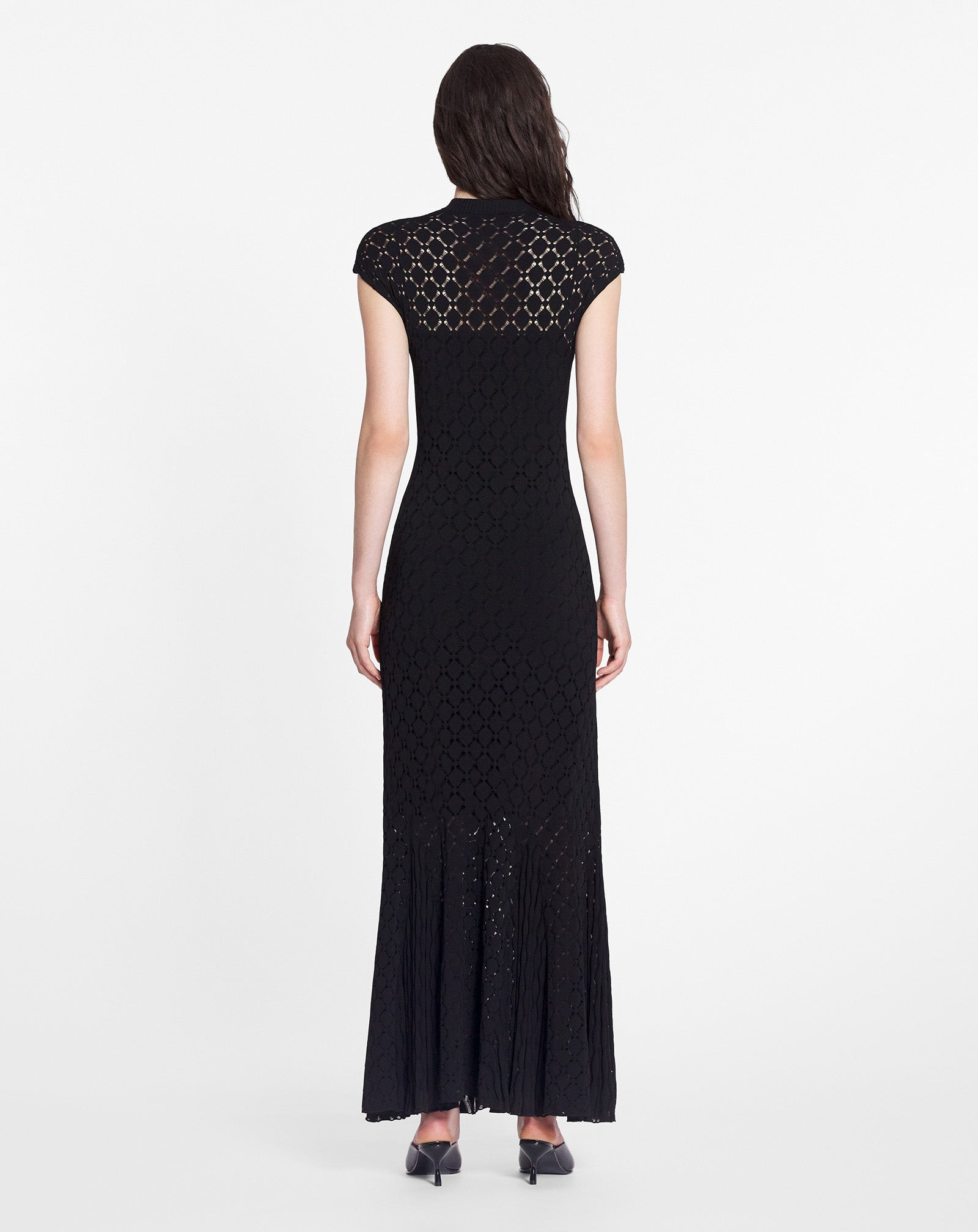 LONG FITTED DRESS - 4