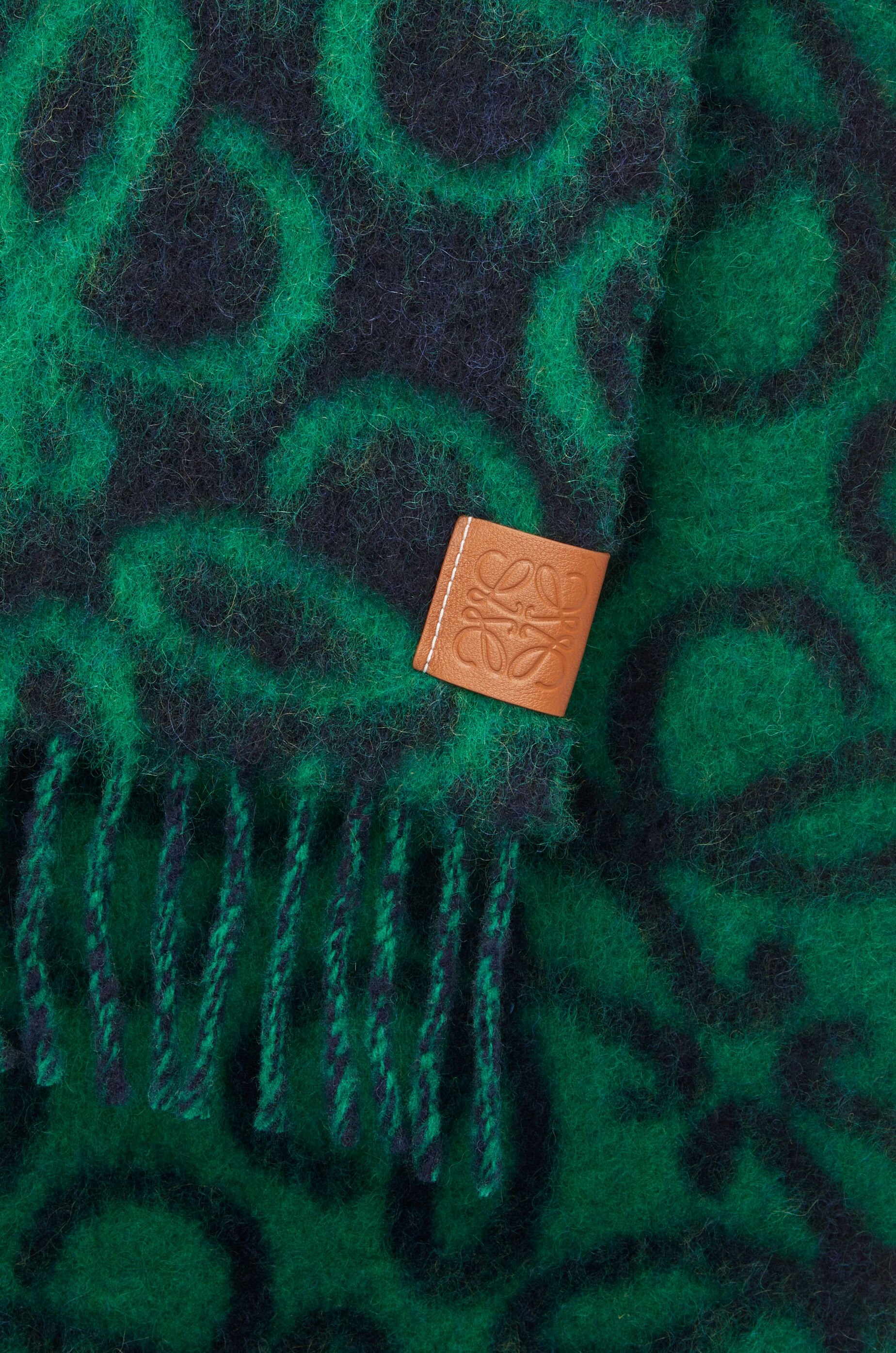 Anagram scarf in alpaca and wool - 5