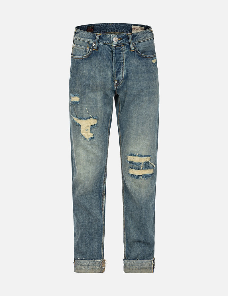 KAMON PRINT CARROT FIT DENIM JEANS #2017 1