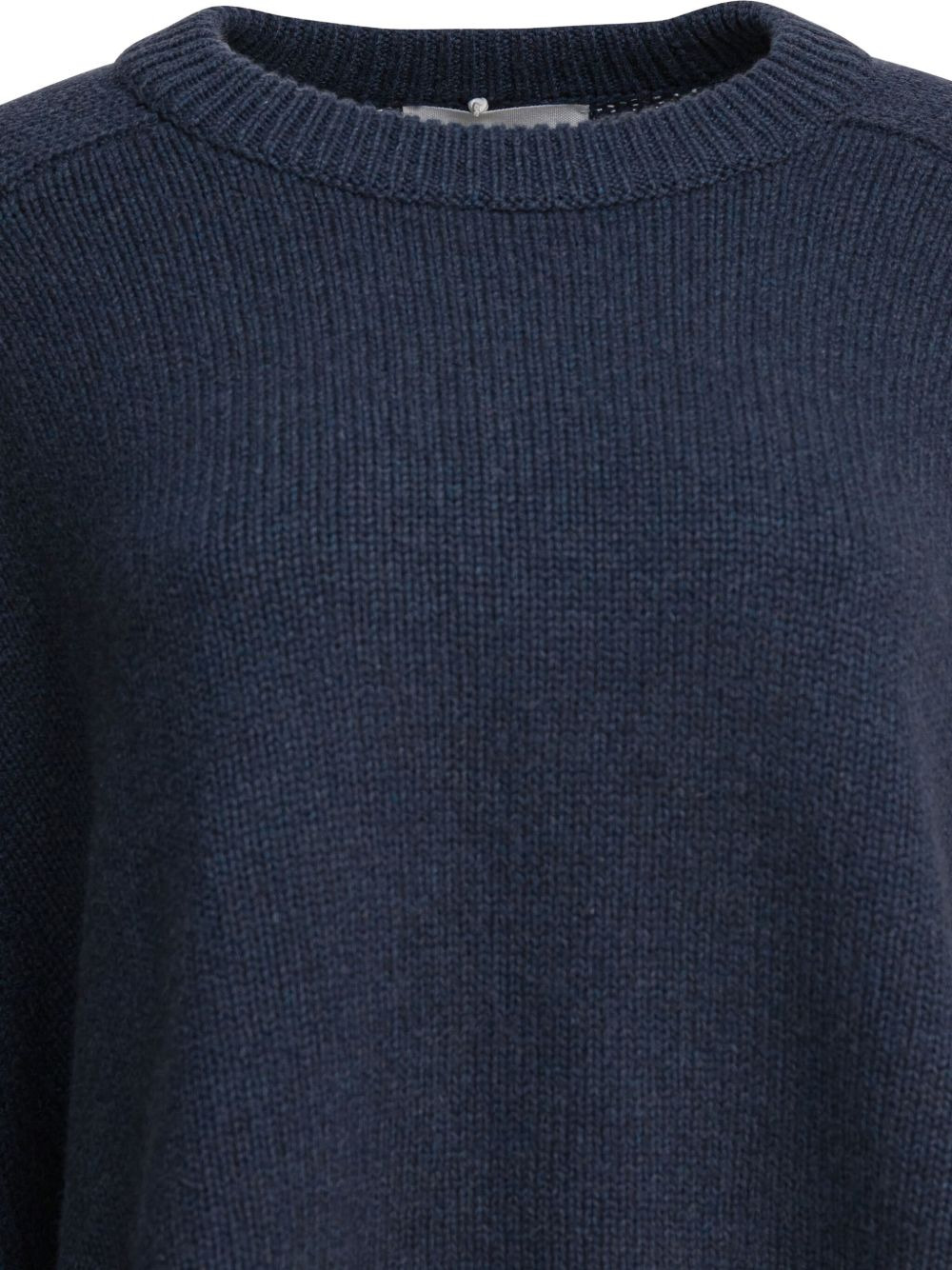 round-neck cashmere sweater - 4