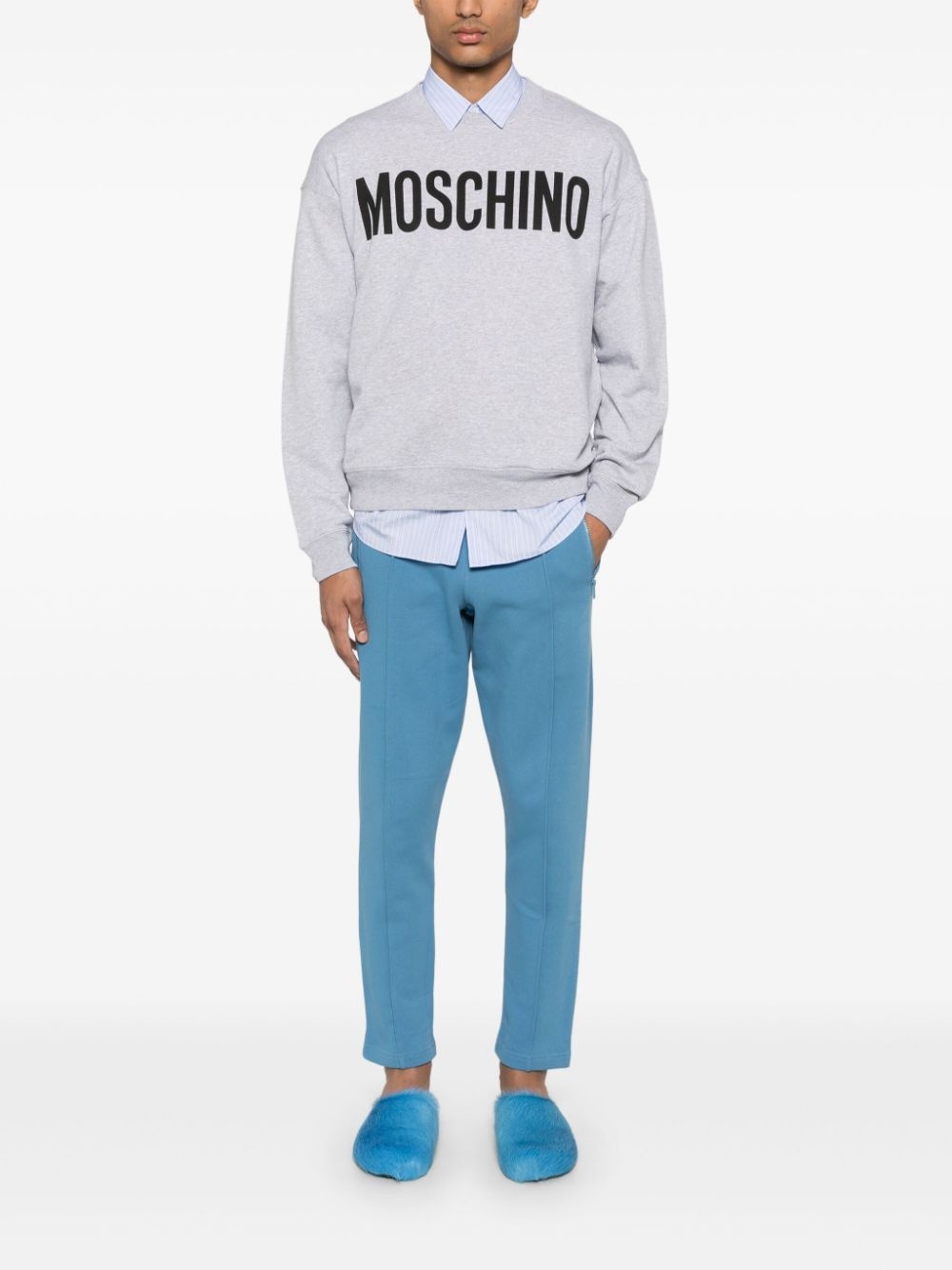 raised-seam trousers - 2