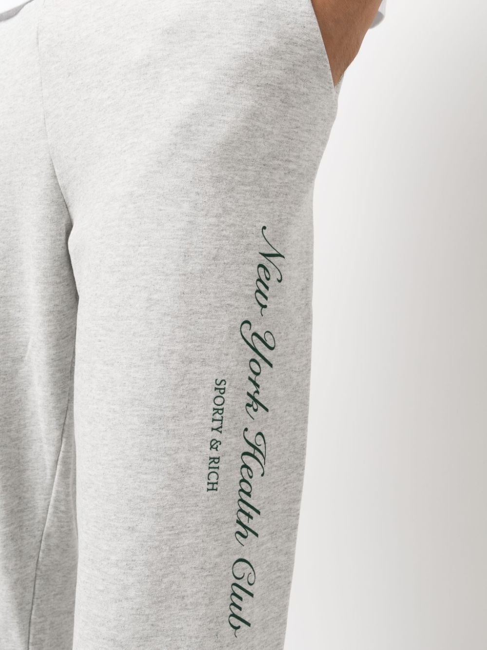 logo-print elasticated-waistband track pants - 5