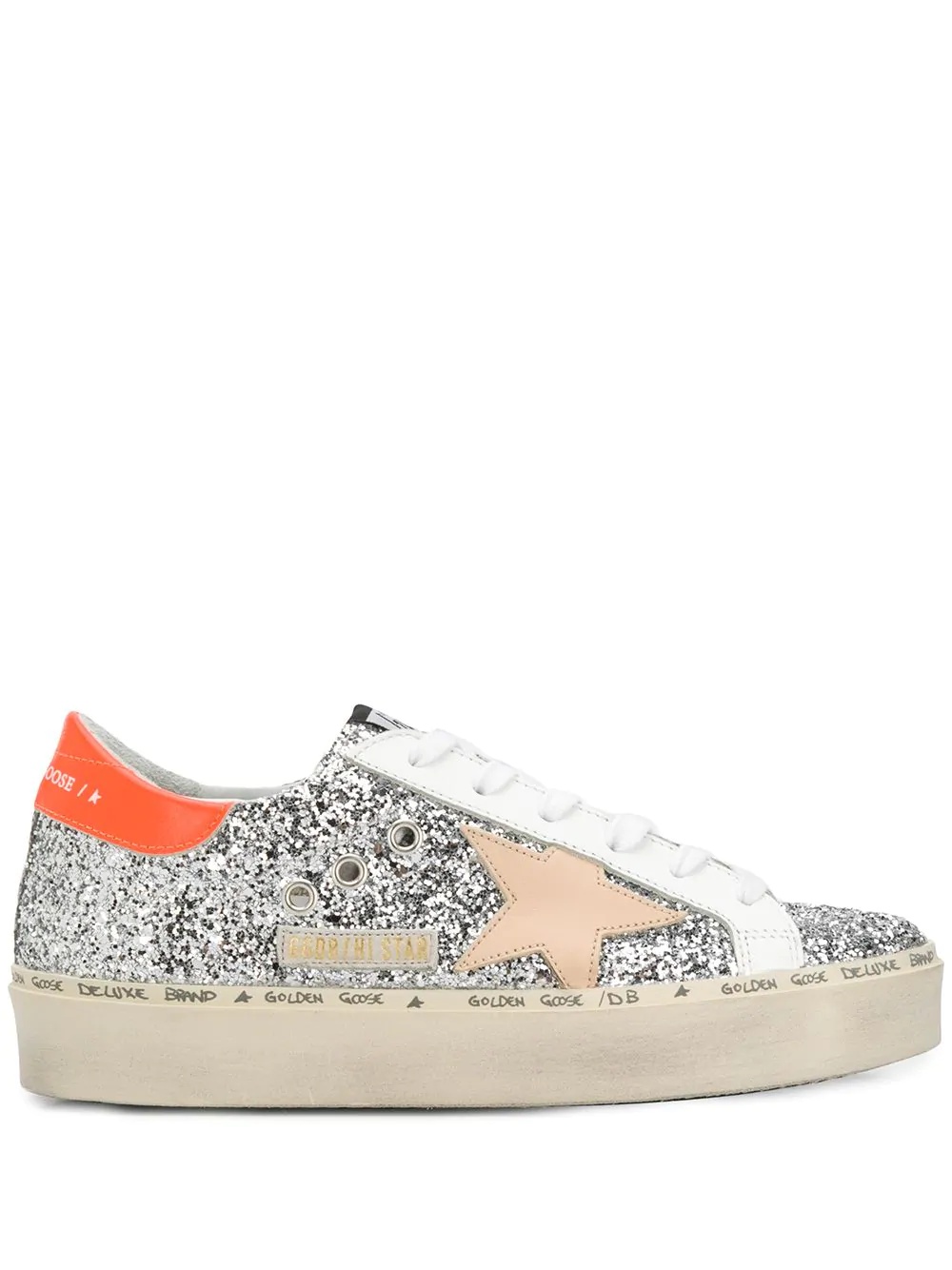 glittery Superstar sneakers - 1