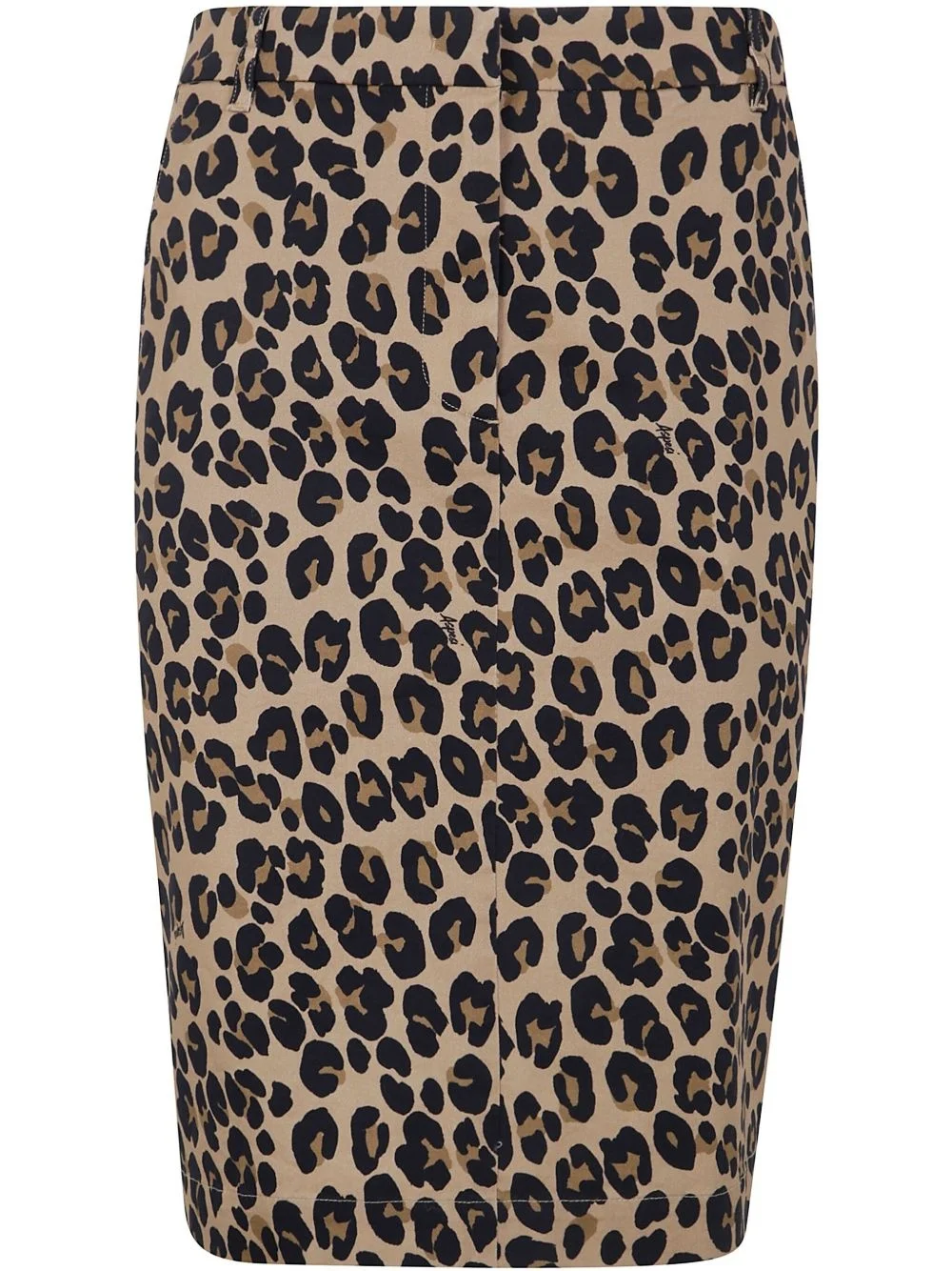 leopard-print skirt - 1