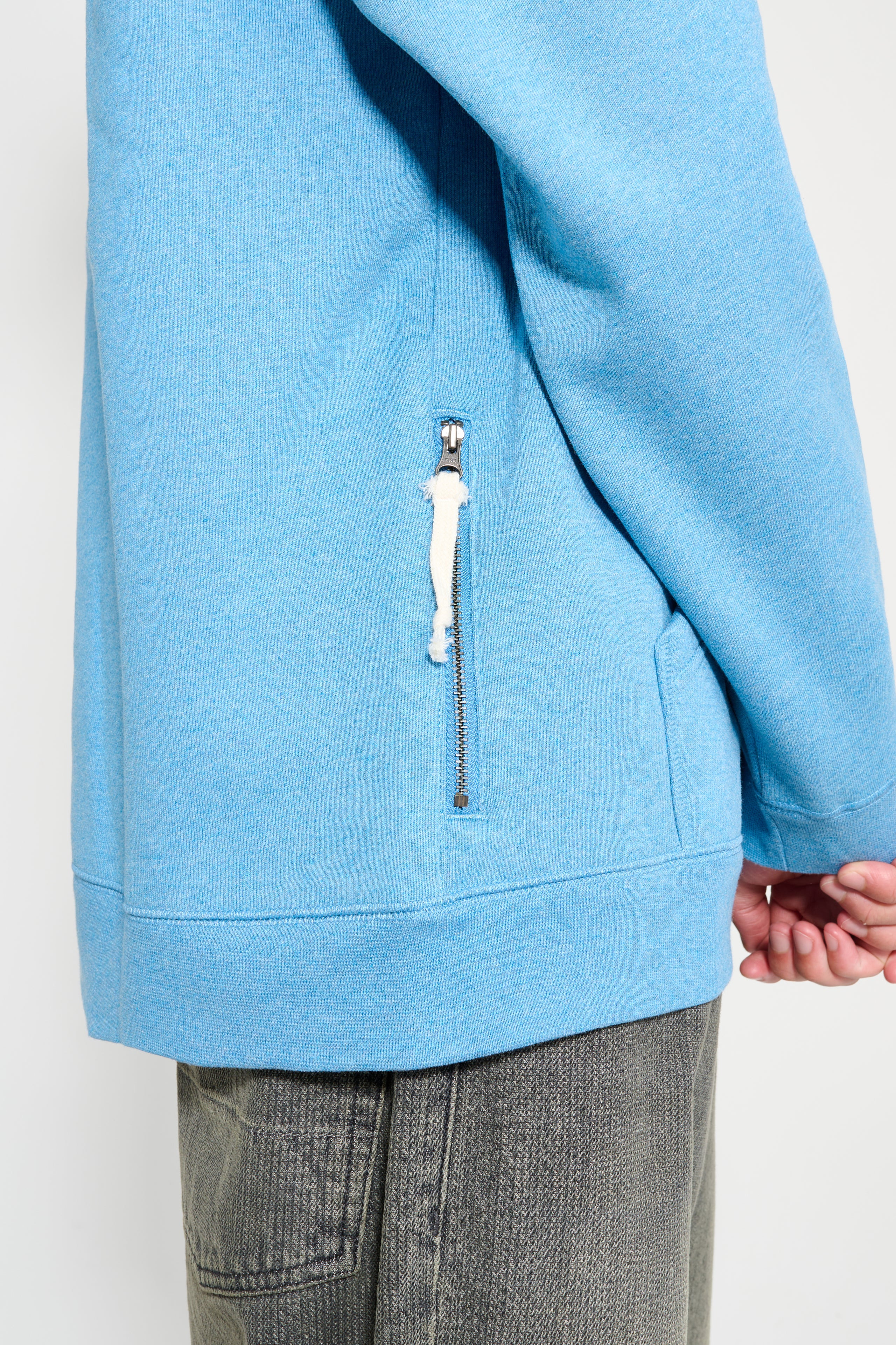 NIKE SB PREMIUM SUSTAINABLE FLEECE HOODIE DUTCH BLUE / PURE - 6