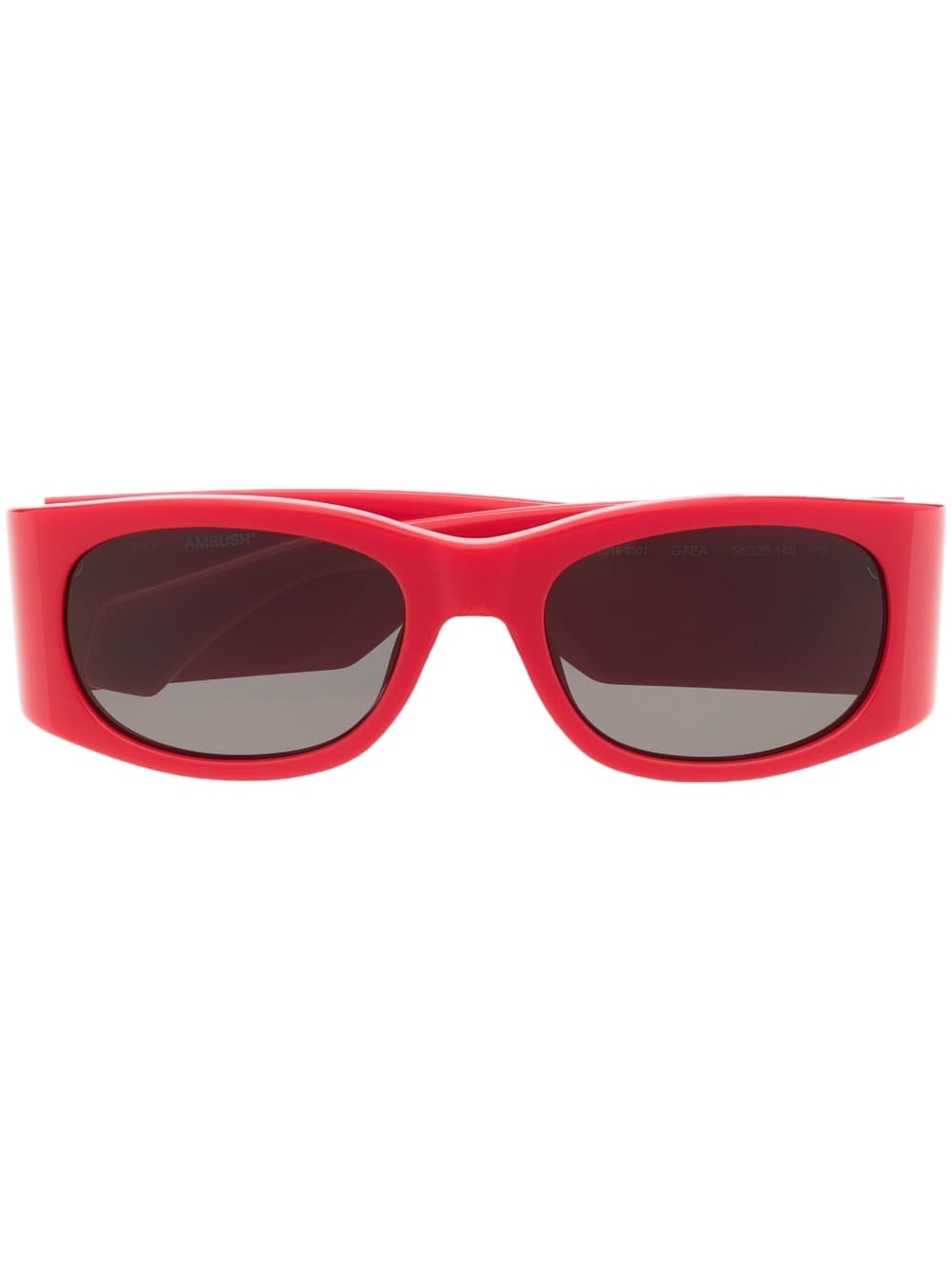 Gaea logo-print tinted sunglasses - 1