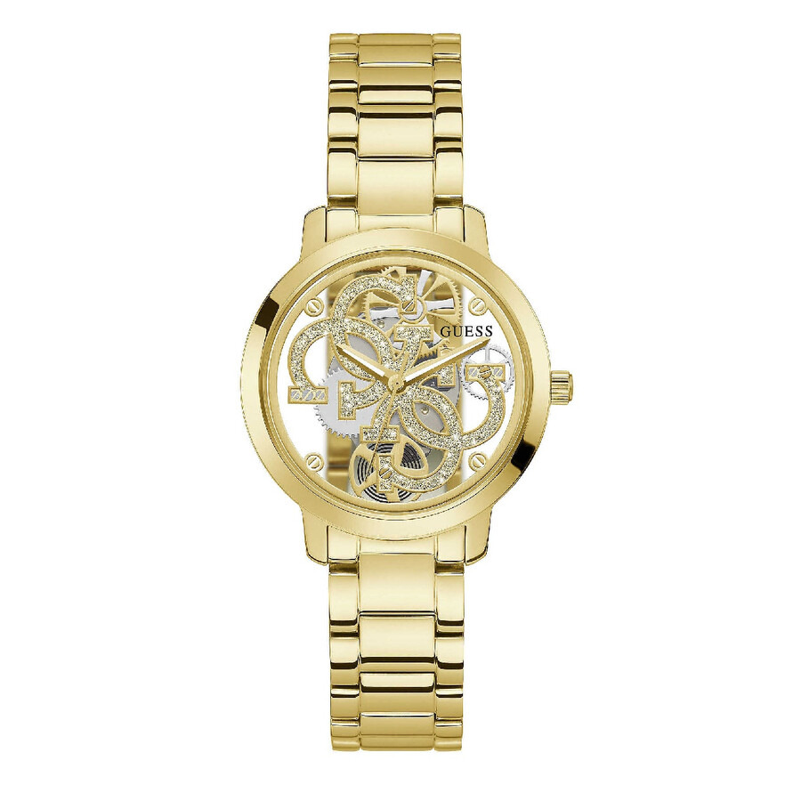 Guess - Guess Quattro Clear Quartz Ladies Watch GW0300L2 - 1