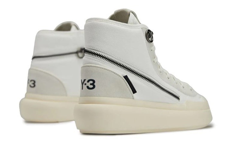 adidas Y-3 Ajatu Court High 'White Orbit Grey' GW8619 - 4