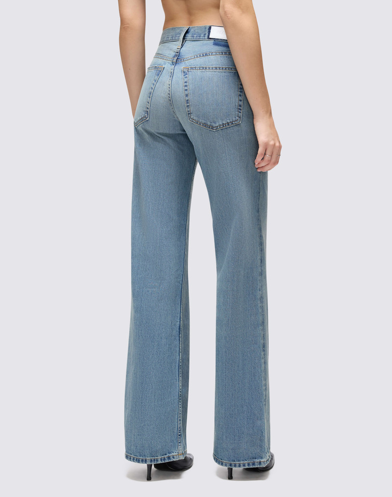 Mid Rise Wide Leg - Authentica Indigo 5