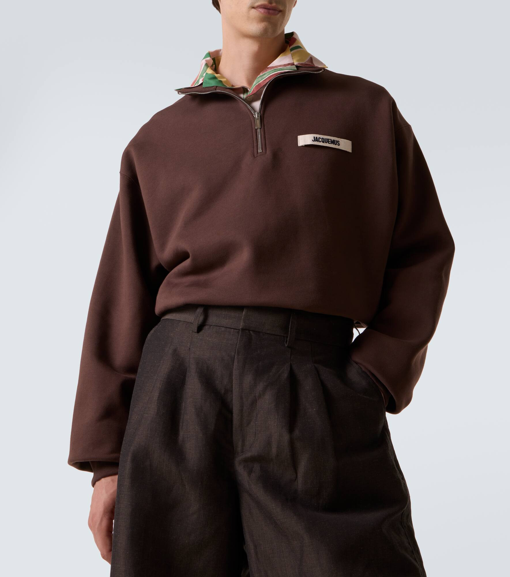 Gros Grain cotton fleece sweatshirt - 5