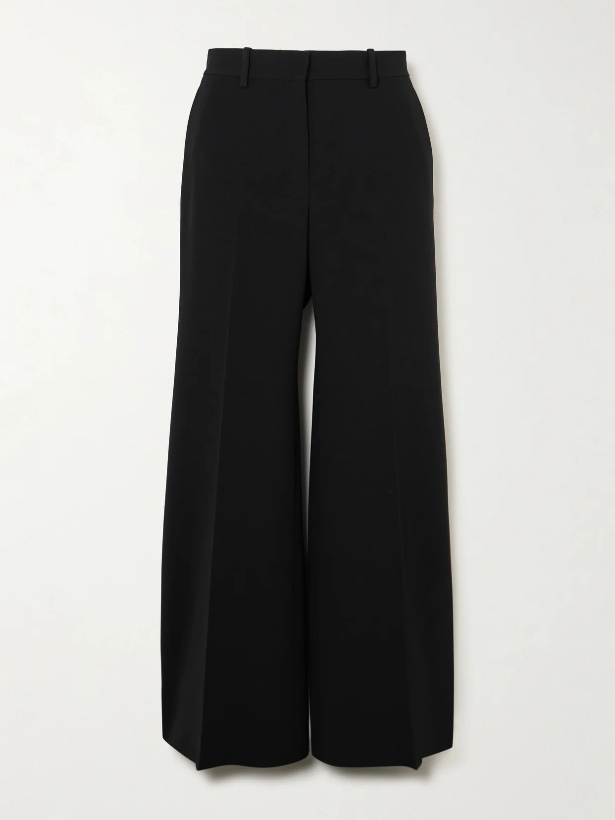 Crepe Wide-leg Pants - 1