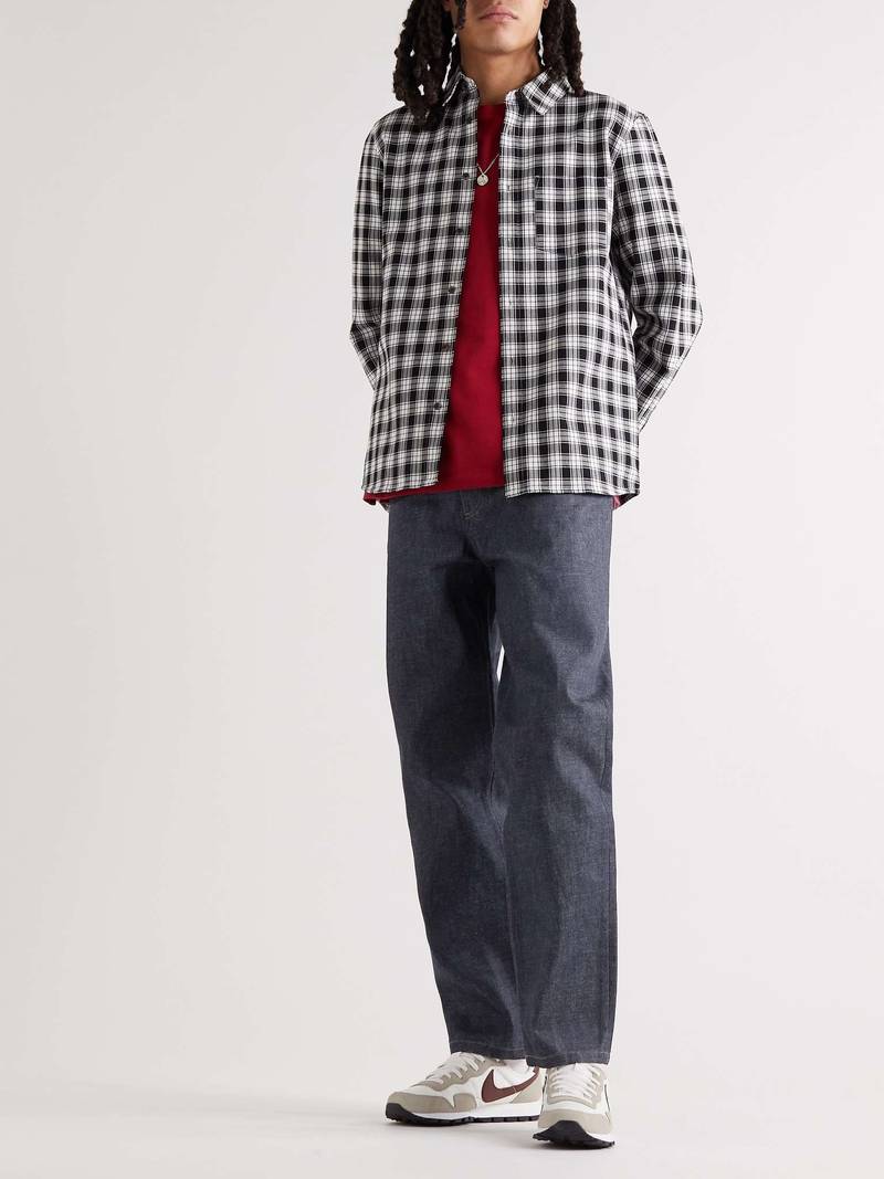 A.P.C. Martin Straight-Leg Stonewashed Jeans outlook