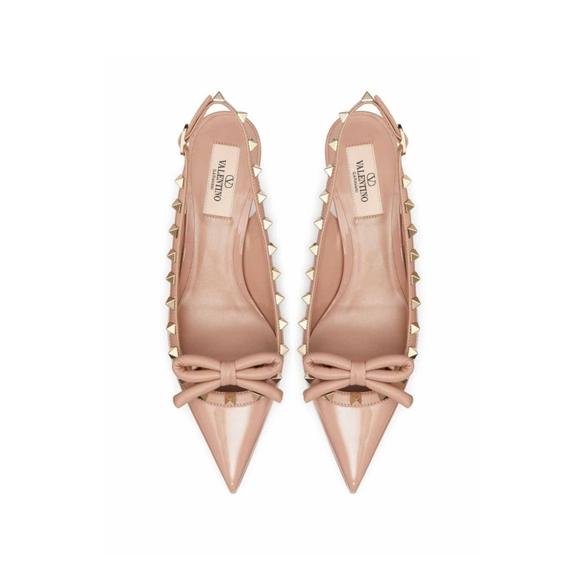 Valentino Garavani Leather Slingback Pumps Women - 3