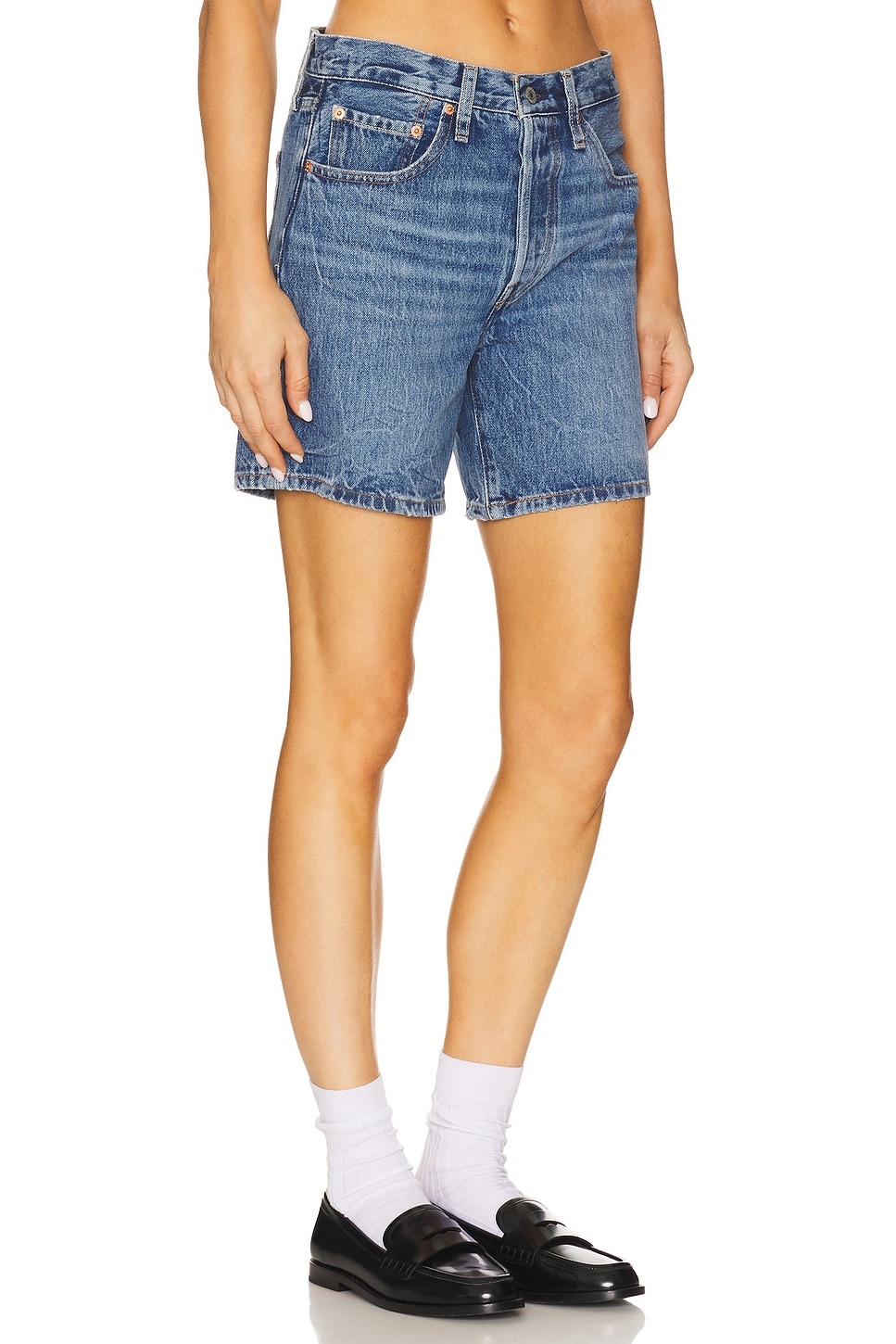 501 Mid Thigh Short - 2