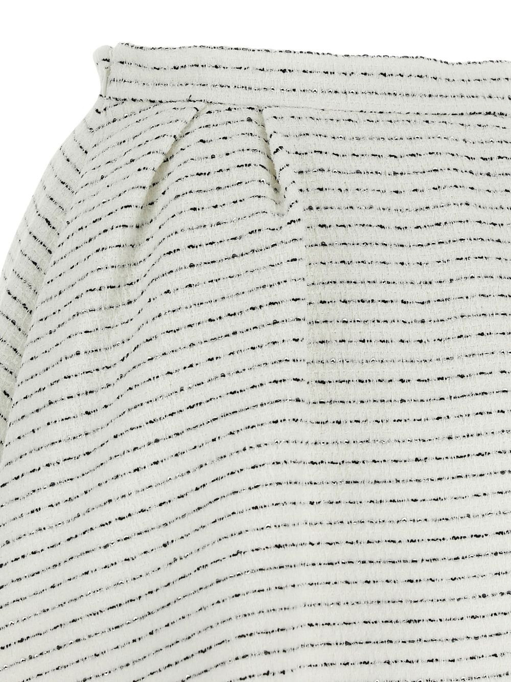 tweed pleated mini skirt - 4