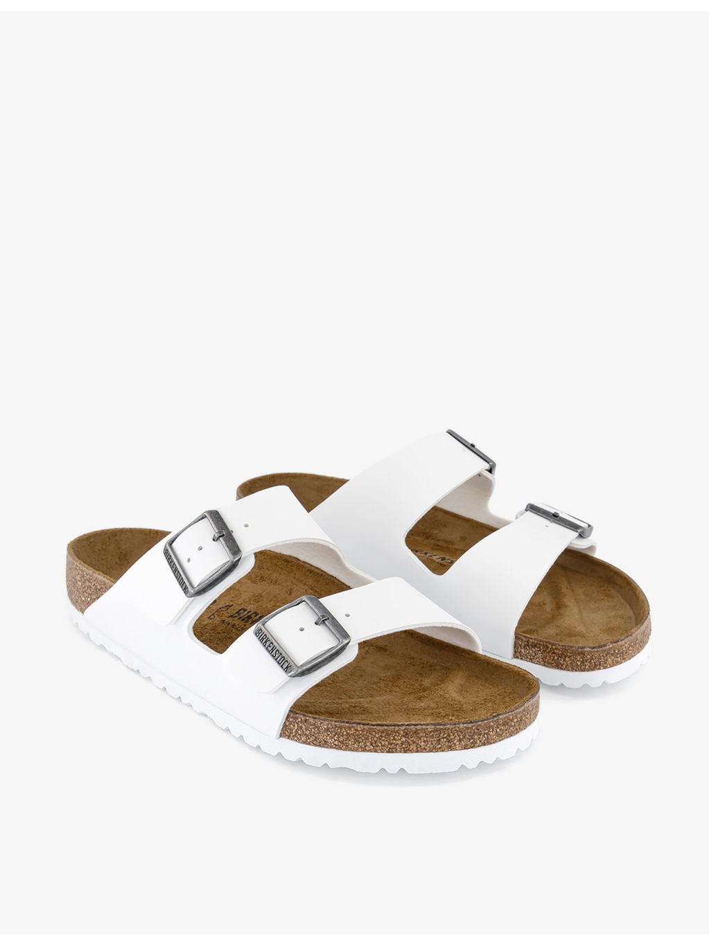 Arizona double-strap leather sandals - 3