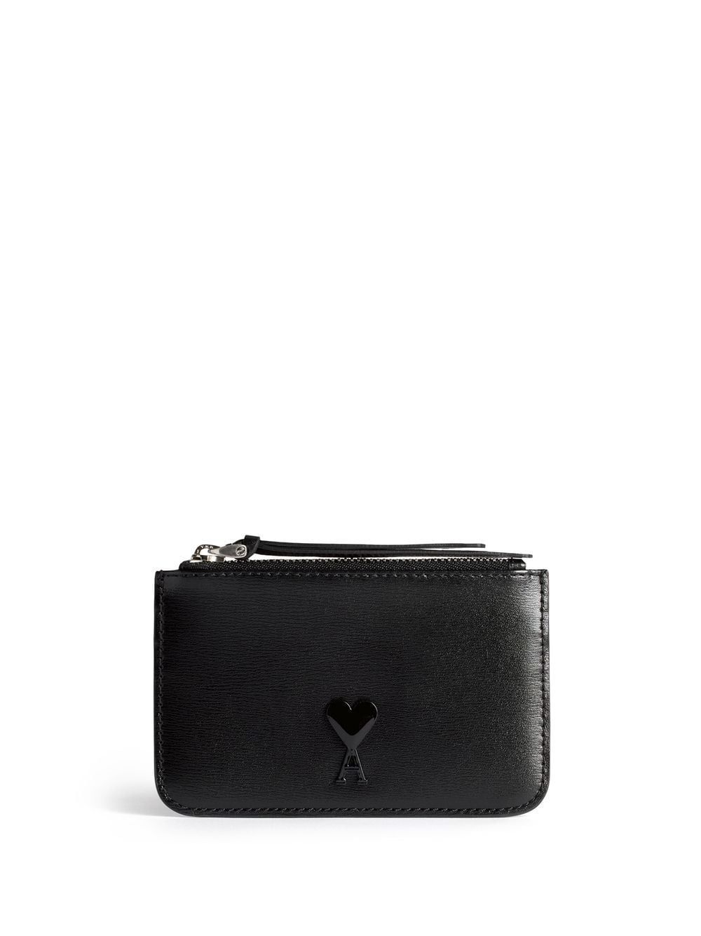 Ami de Coeur zipped leather cardholder - 1