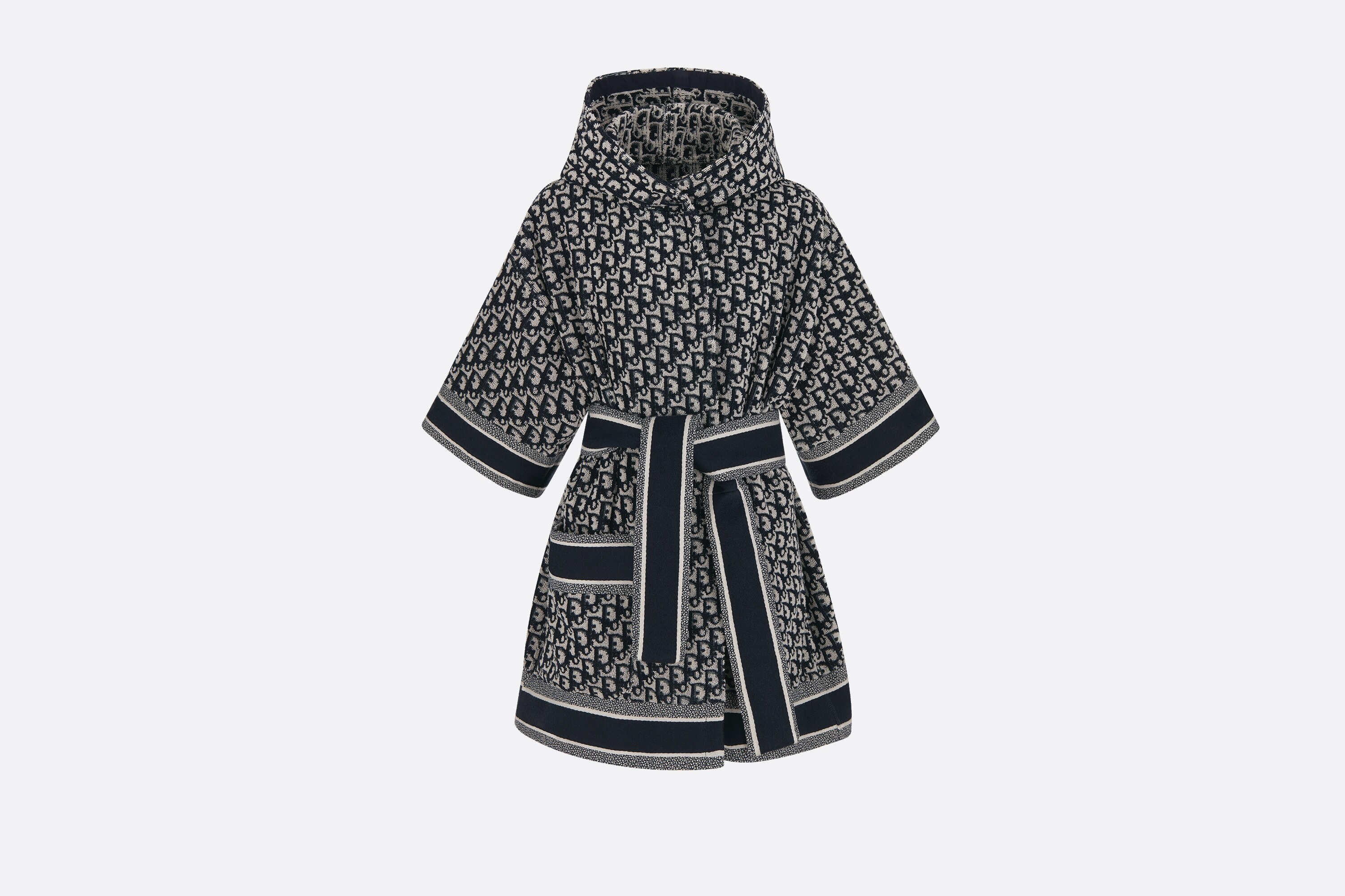Dior Chez Moi Short Hooded Dressing Gown - 1