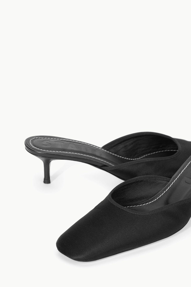 STAUD OTTO KITTEN HEEL BLACK 6