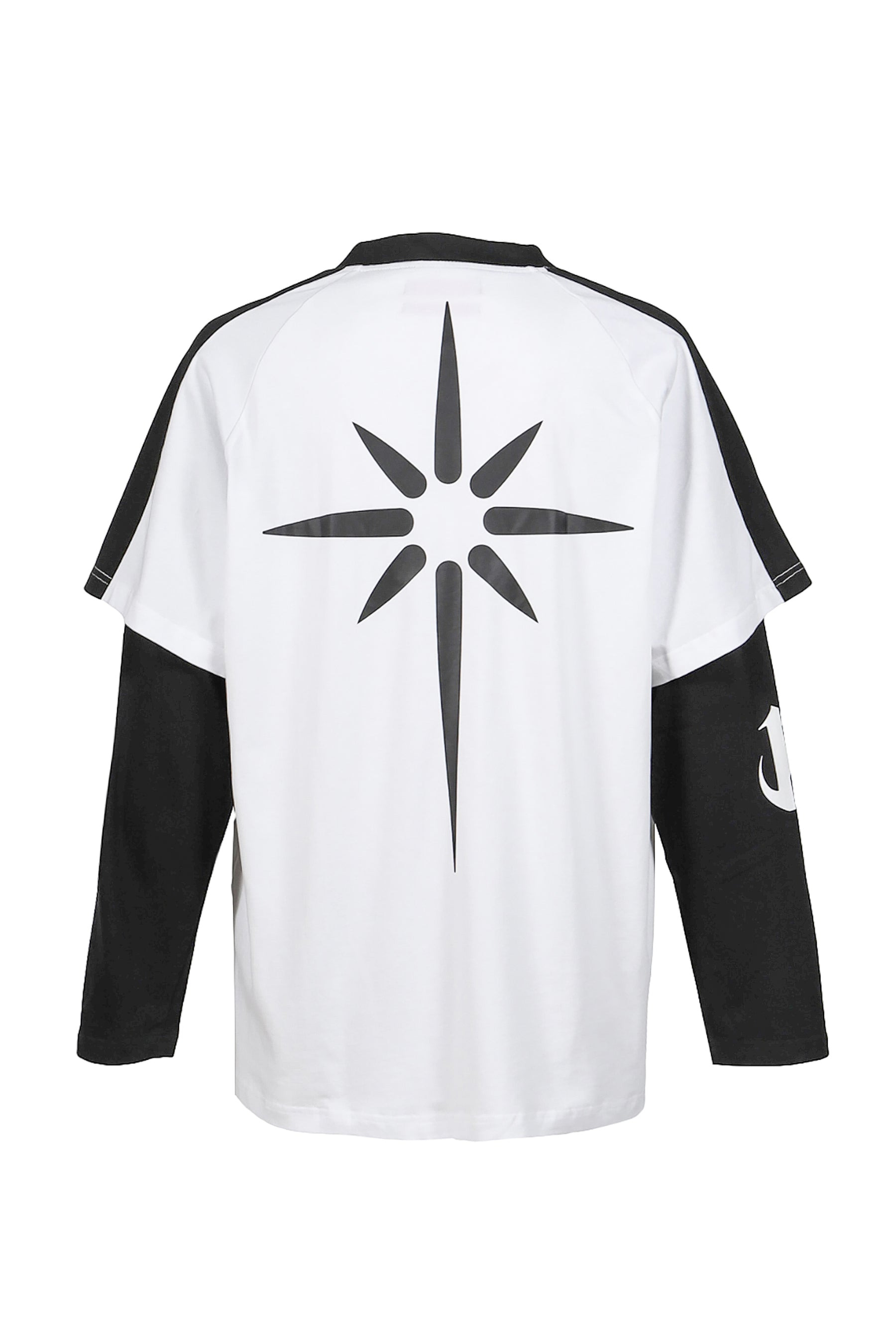 BASEBALL LONGSLEEVE POLO / WHT - 6