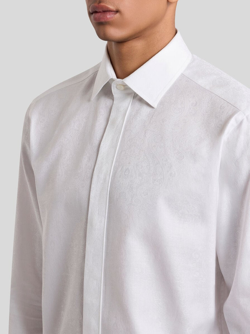 Etro PAISLEY COTTON JACQUARD SHIRT outlook