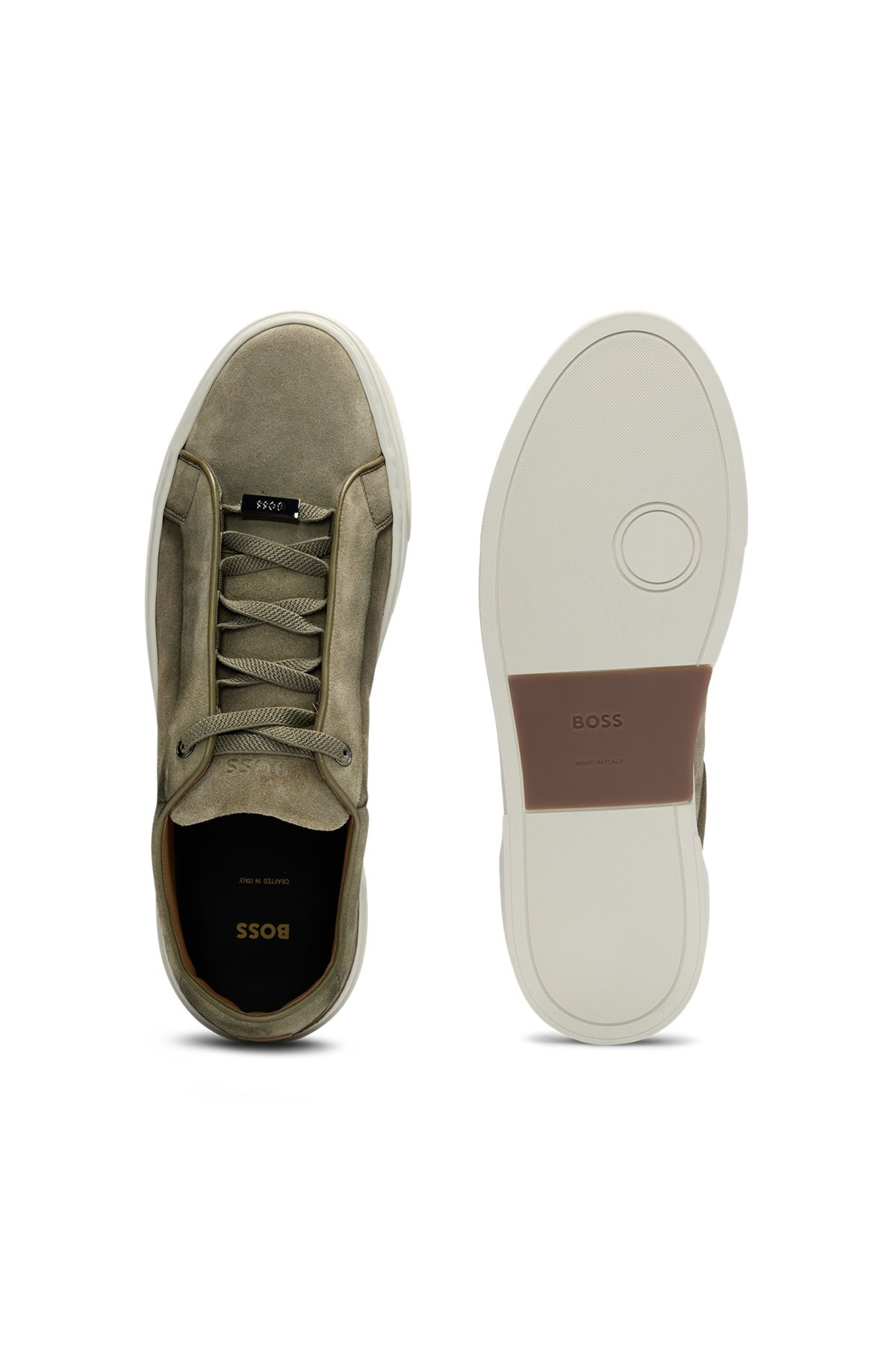 GARY LOW-TOP TRAINERS IN SUEDE - 4