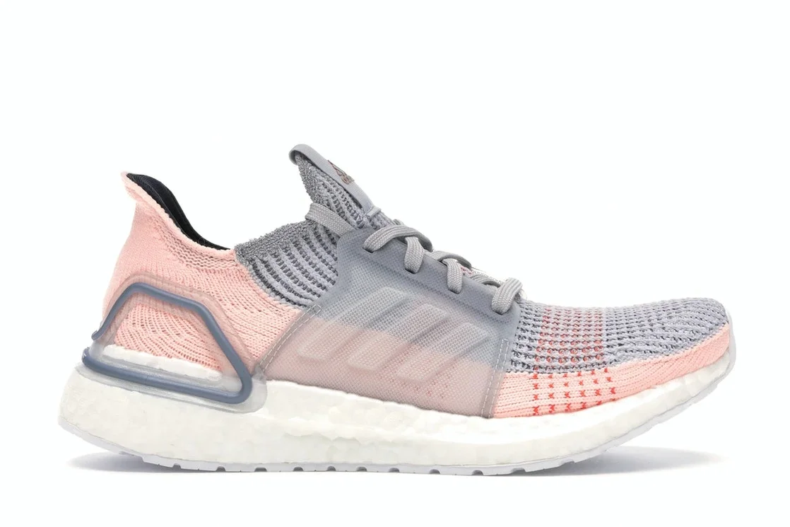 adidas Ultra Boost 19 Grey Two Clear Orange (W) - 1