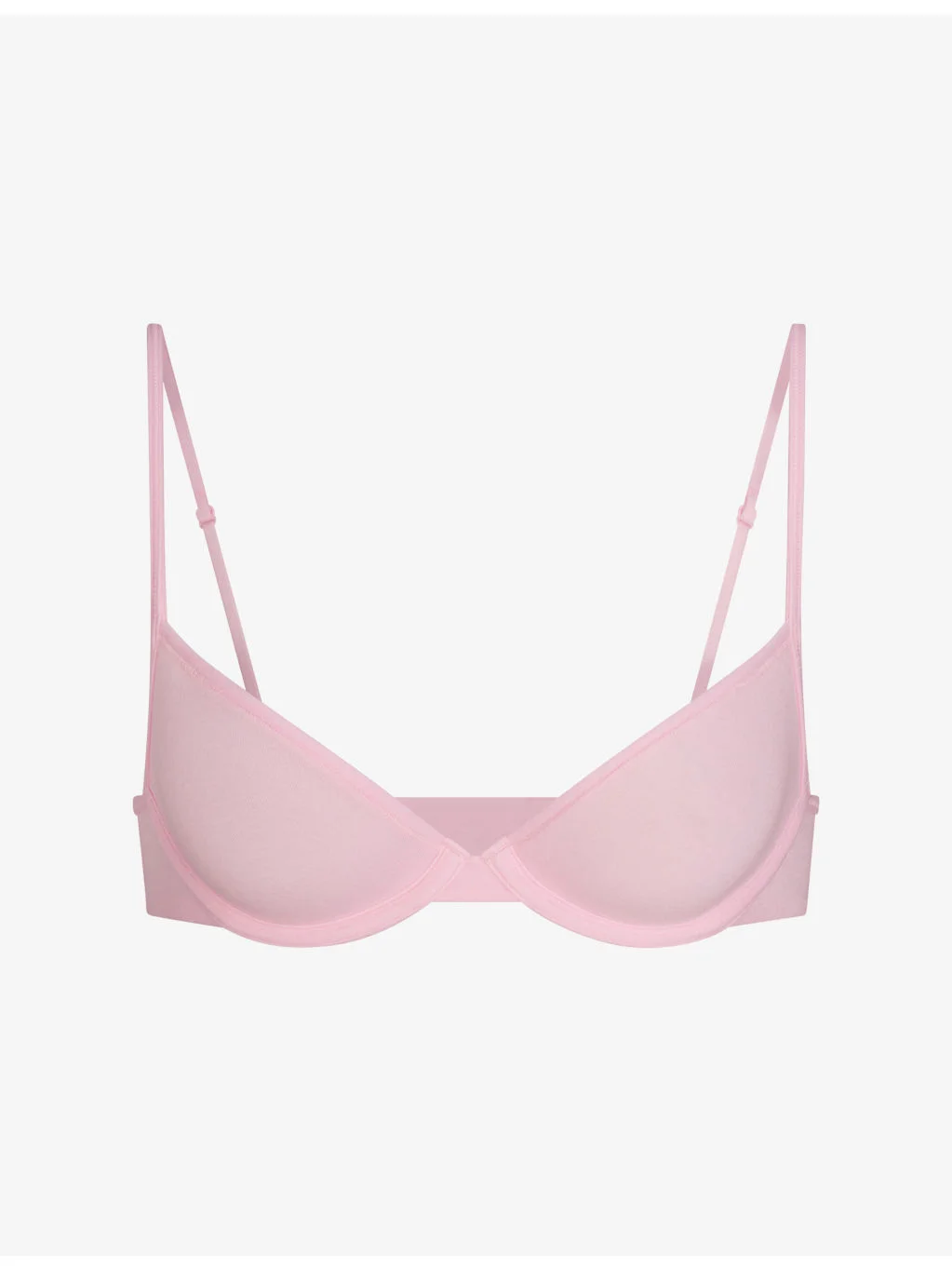 Everyday Cotton Unlined Demi Bra - 1