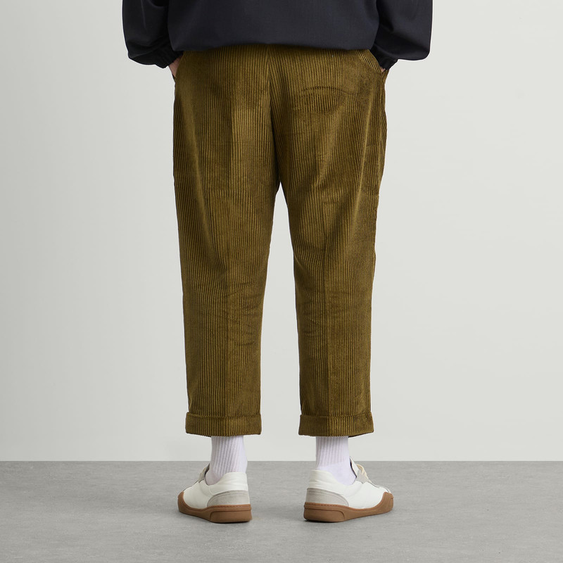 AMI Paris Corduroy Velvet Carrot Pants 3