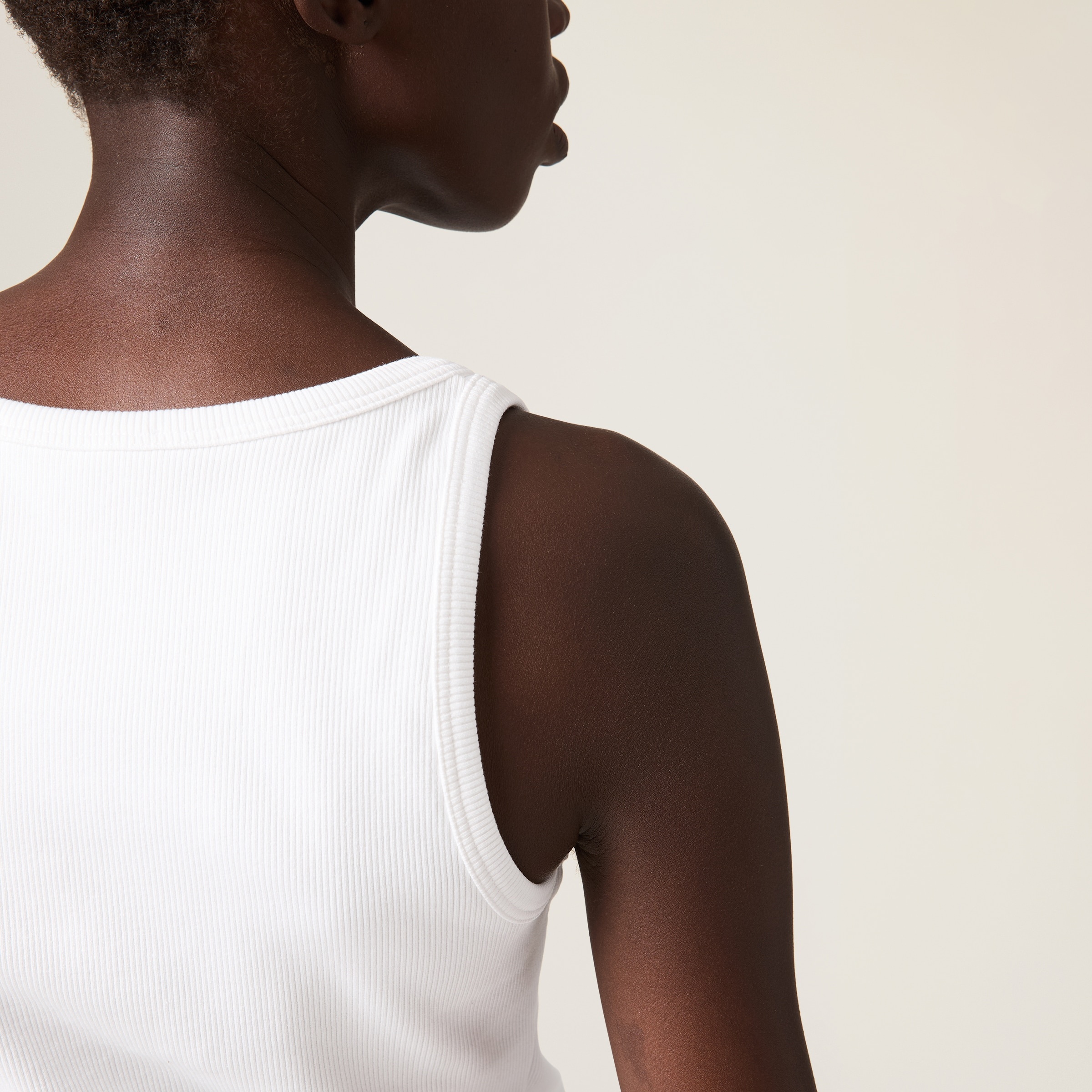 Ribbed jersey top - 6