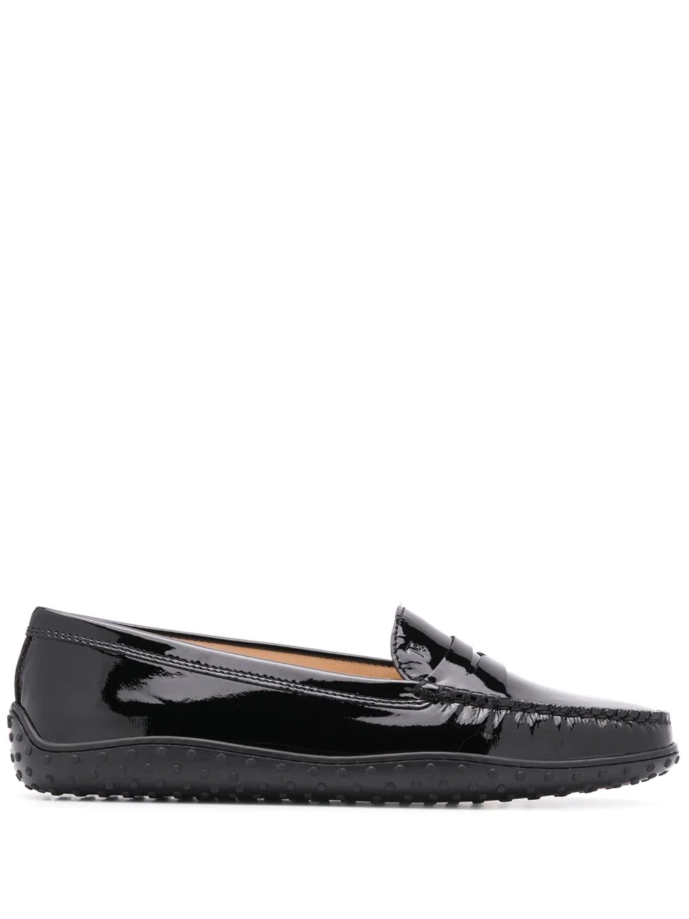 patent leather loafers - 1