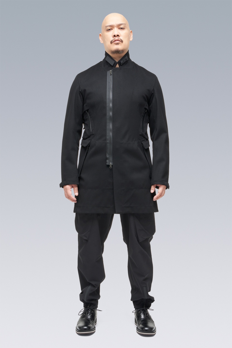 J38-LP Loro Piana® Storm System® Coat Black - 9