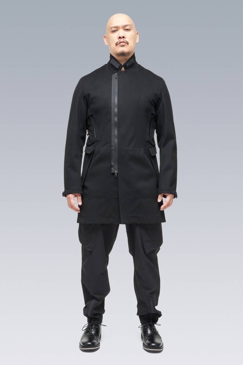 J38-LP Loro Piana® Storm System® Coat Black 9