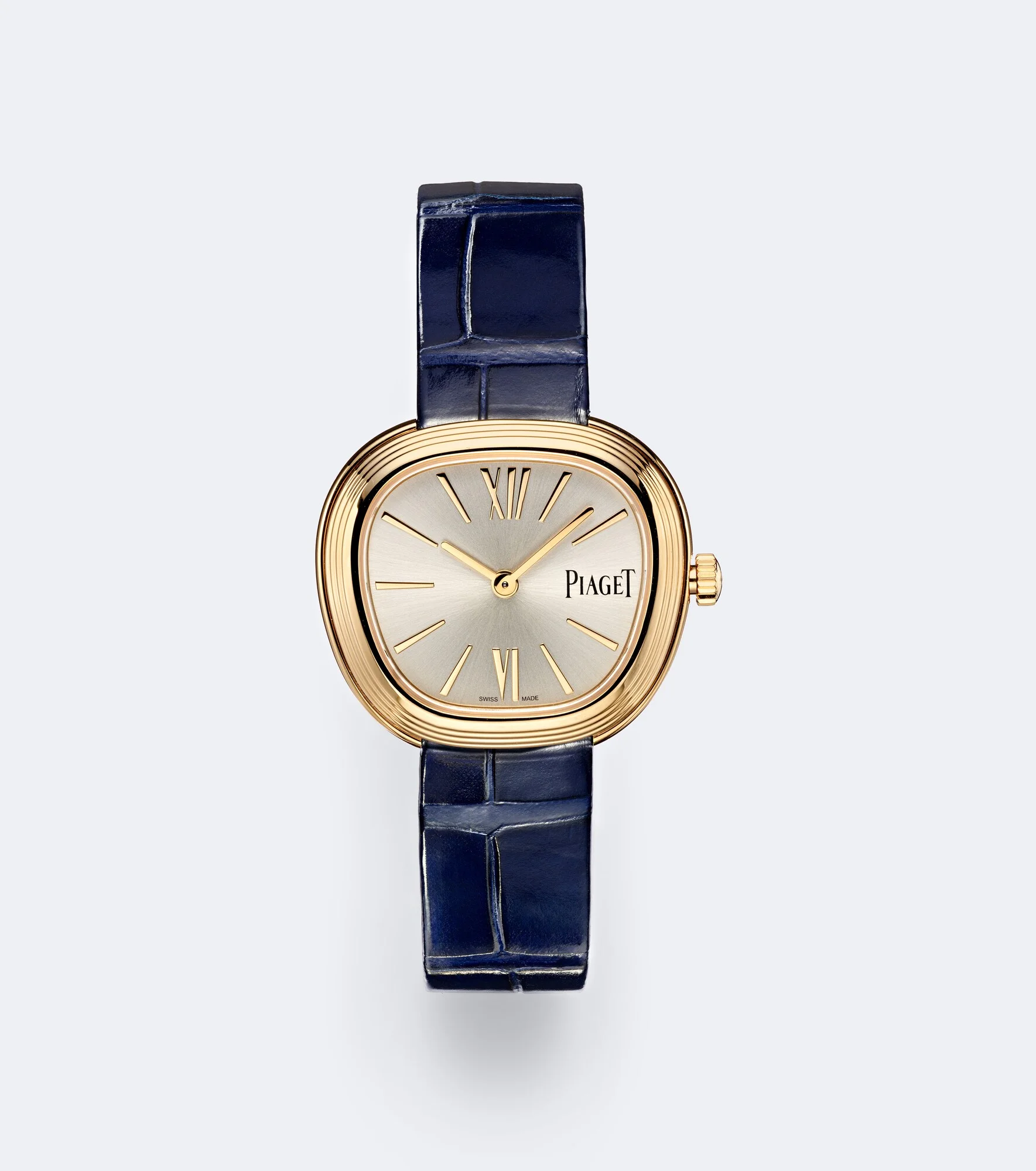 Sixtie 29mm 18kt rose gold and leather watch - 1
