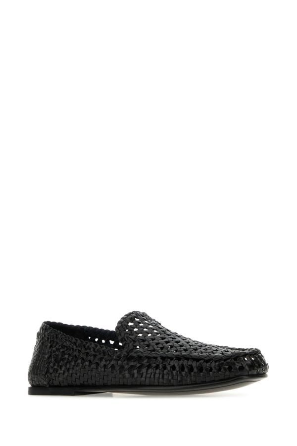 Dolce & Gabbana Man Black Leather Loafers - 2