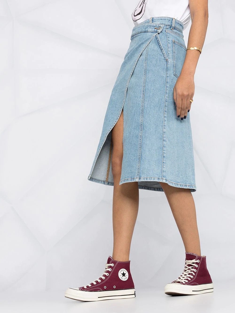 Peyton denim skirt - 3