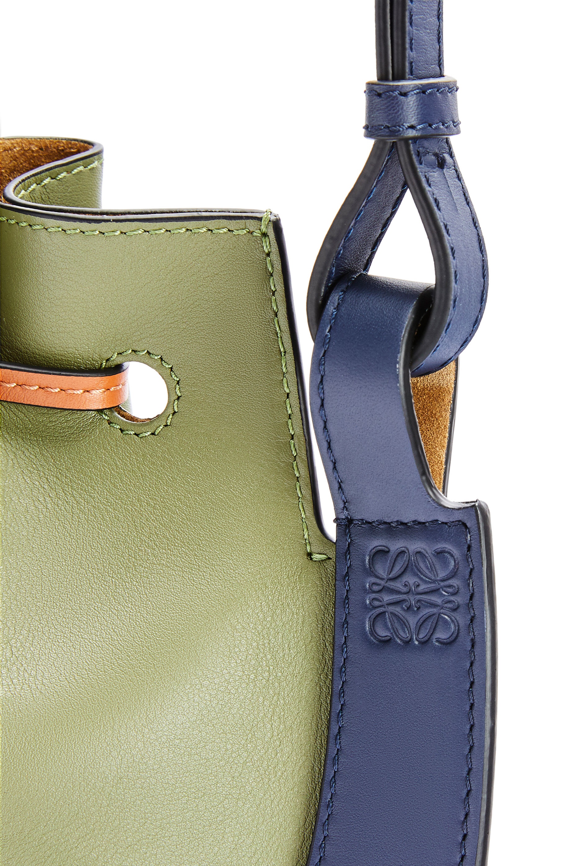 Small Horseshoe bag in nappa and calfskin - 5