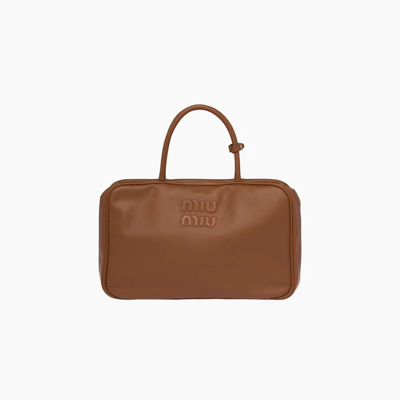Leather top-handle bag 1