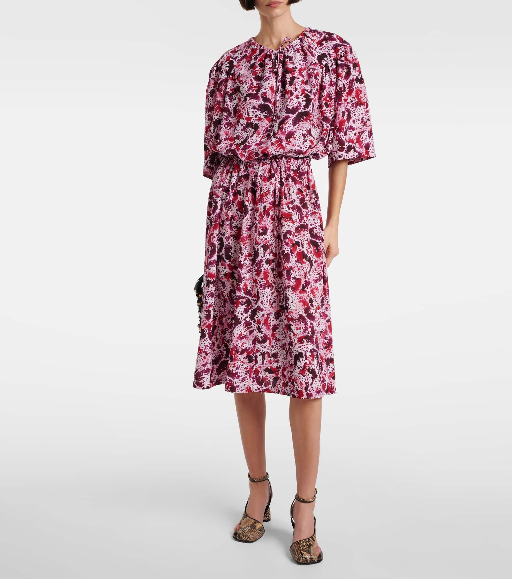 Printed midi dress - 2