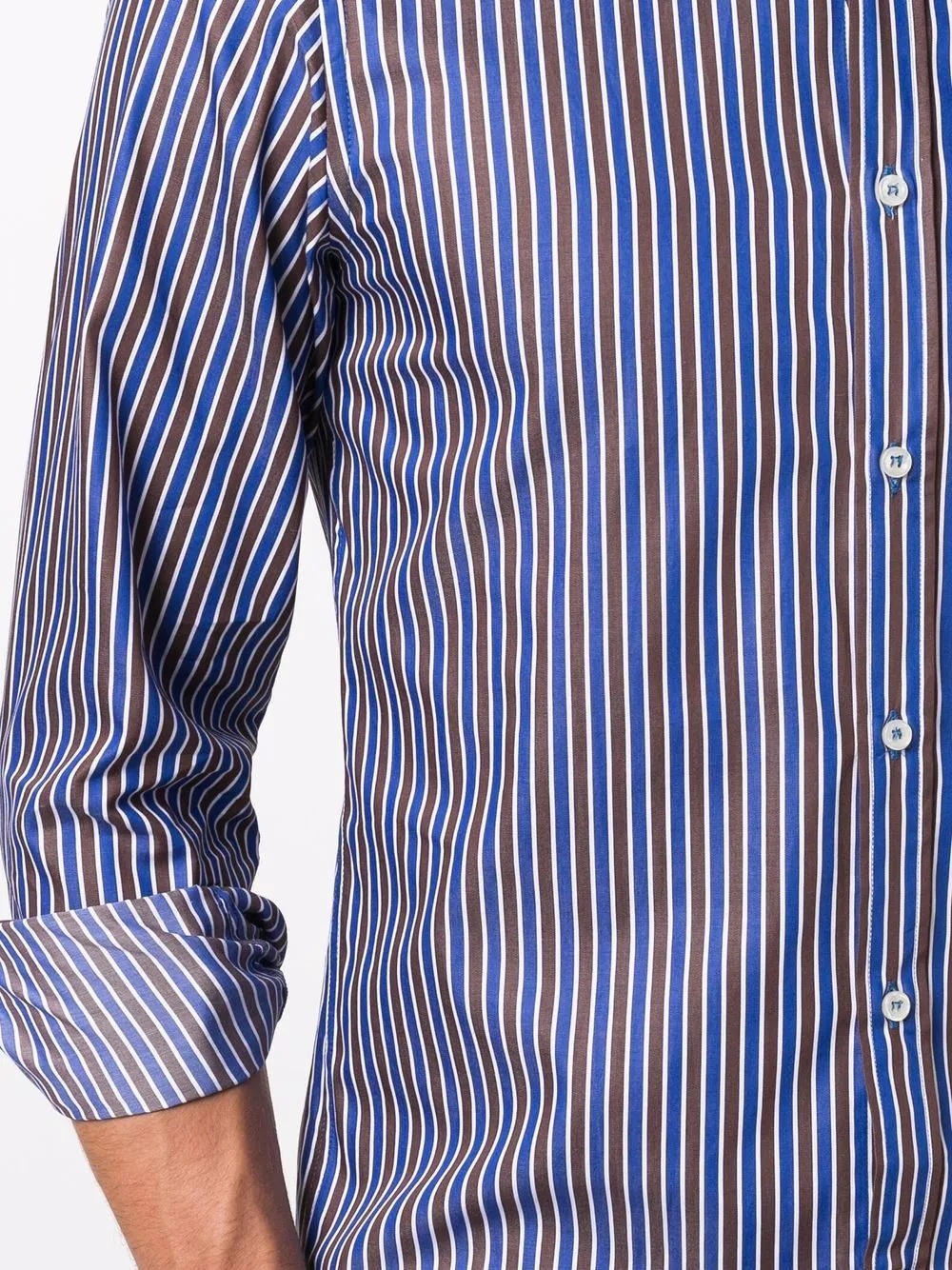 striped organic cotton shirt - 5