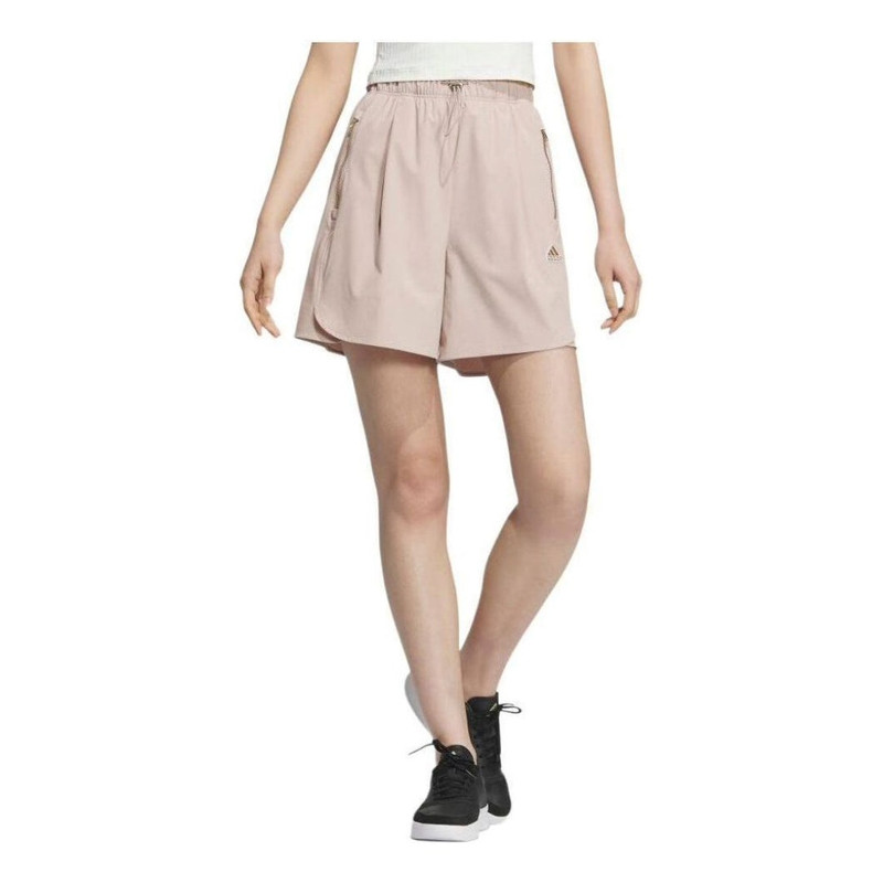 (WMNS) adidas Modern Tech Shorts Asia Sizing 'Pink' JI9802 - 1