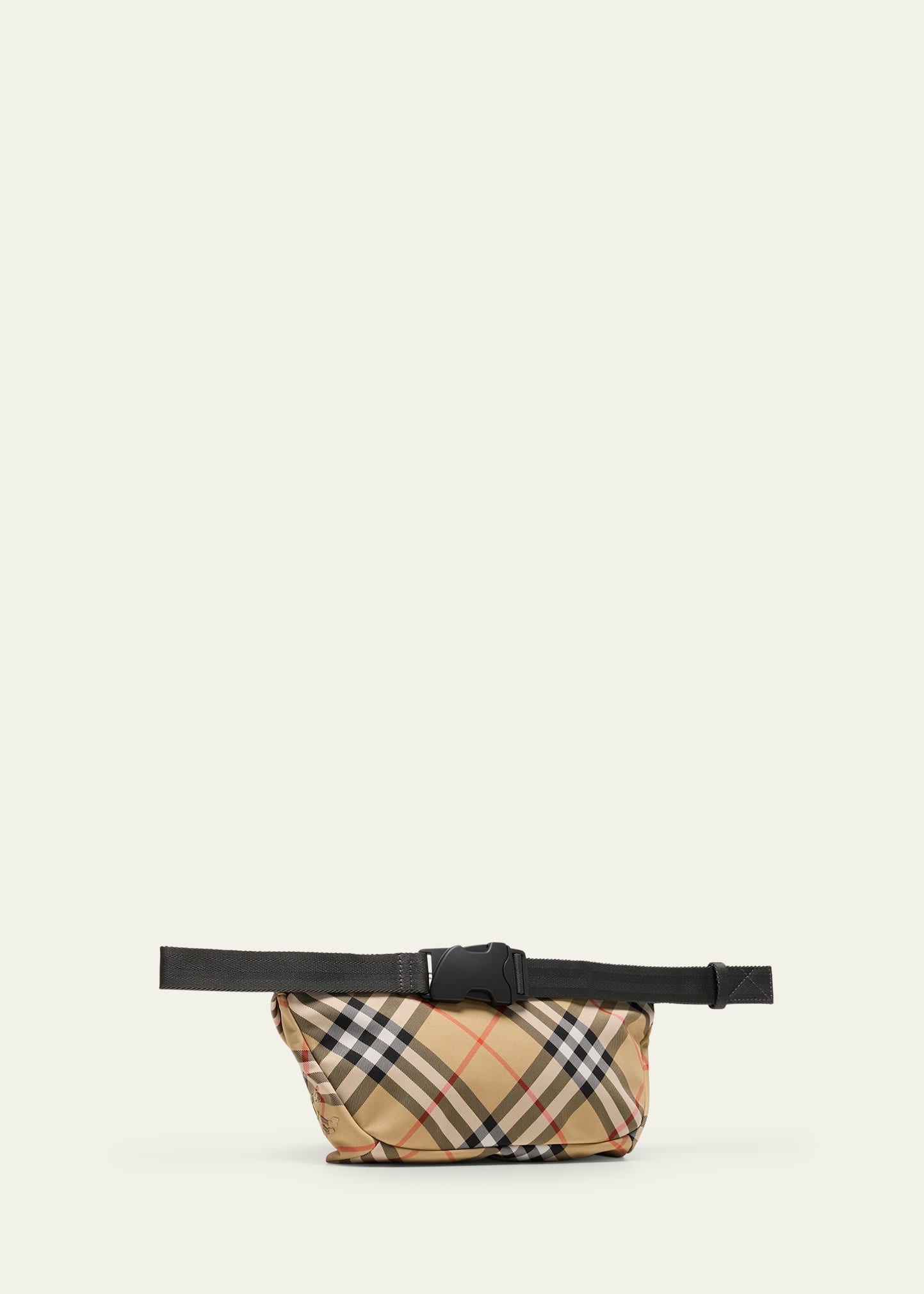 Men's Essential Check Belt Bag - 3