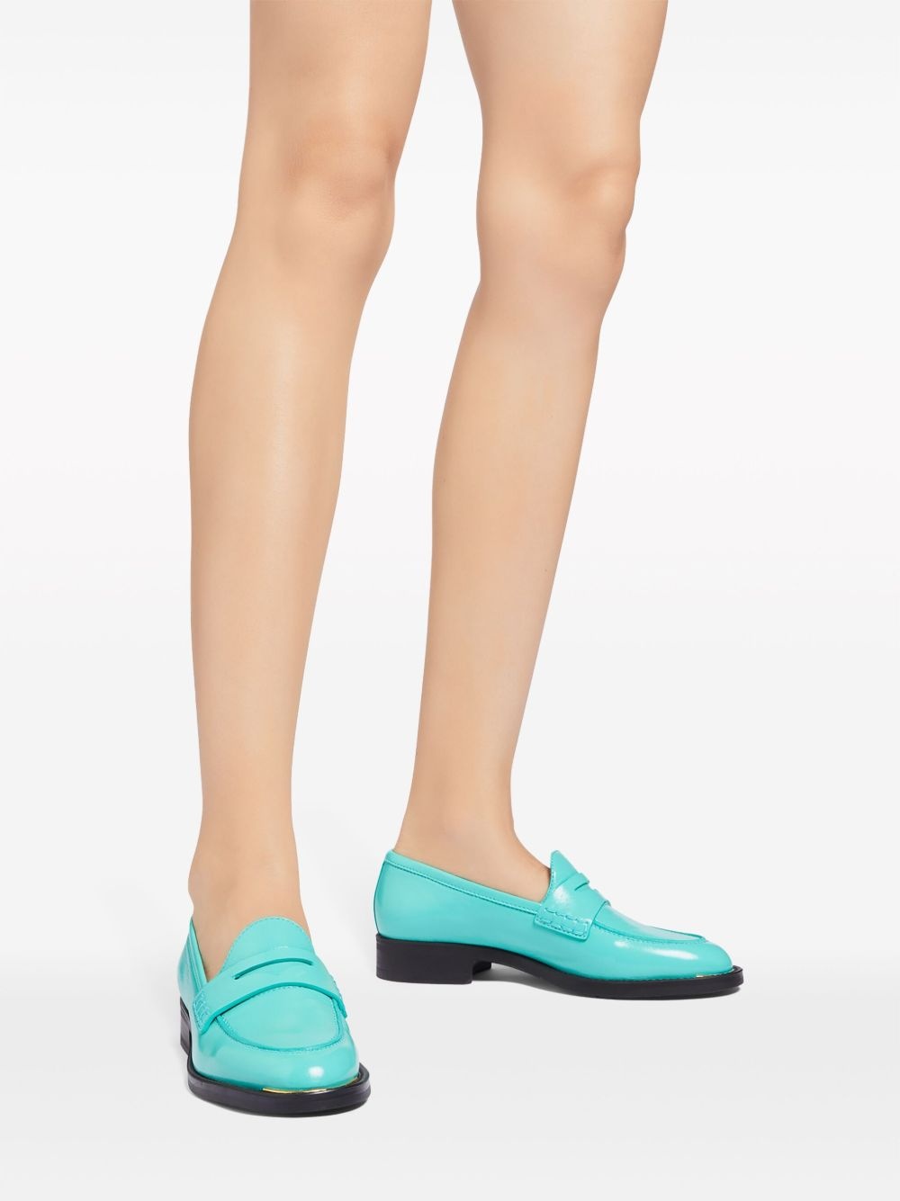 Faridha patent leather loafers - 5