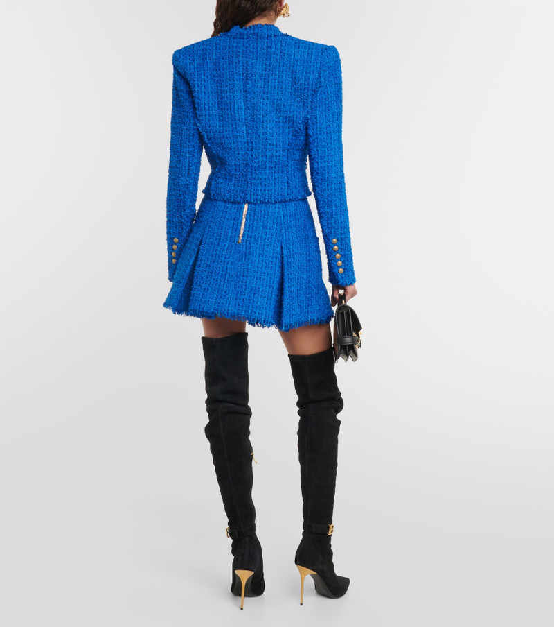 Cropped tweed blazer 3