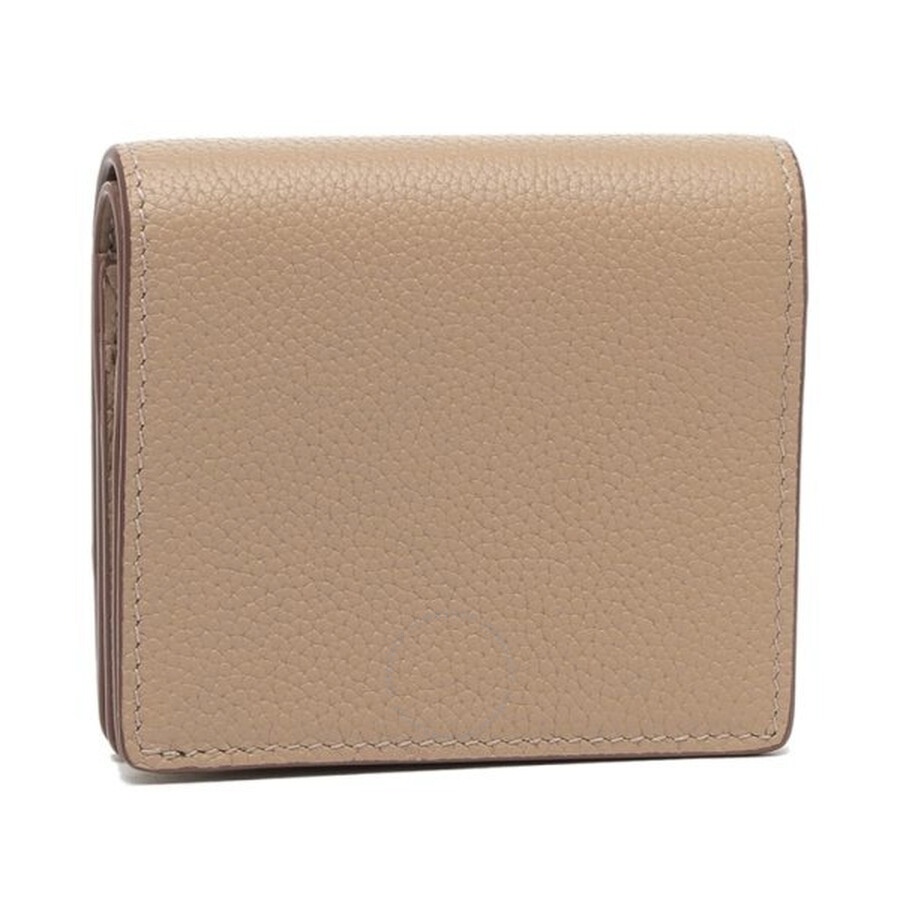 Burberry Oat Beige Ladies Bi-Fold Leather Wallet - 2