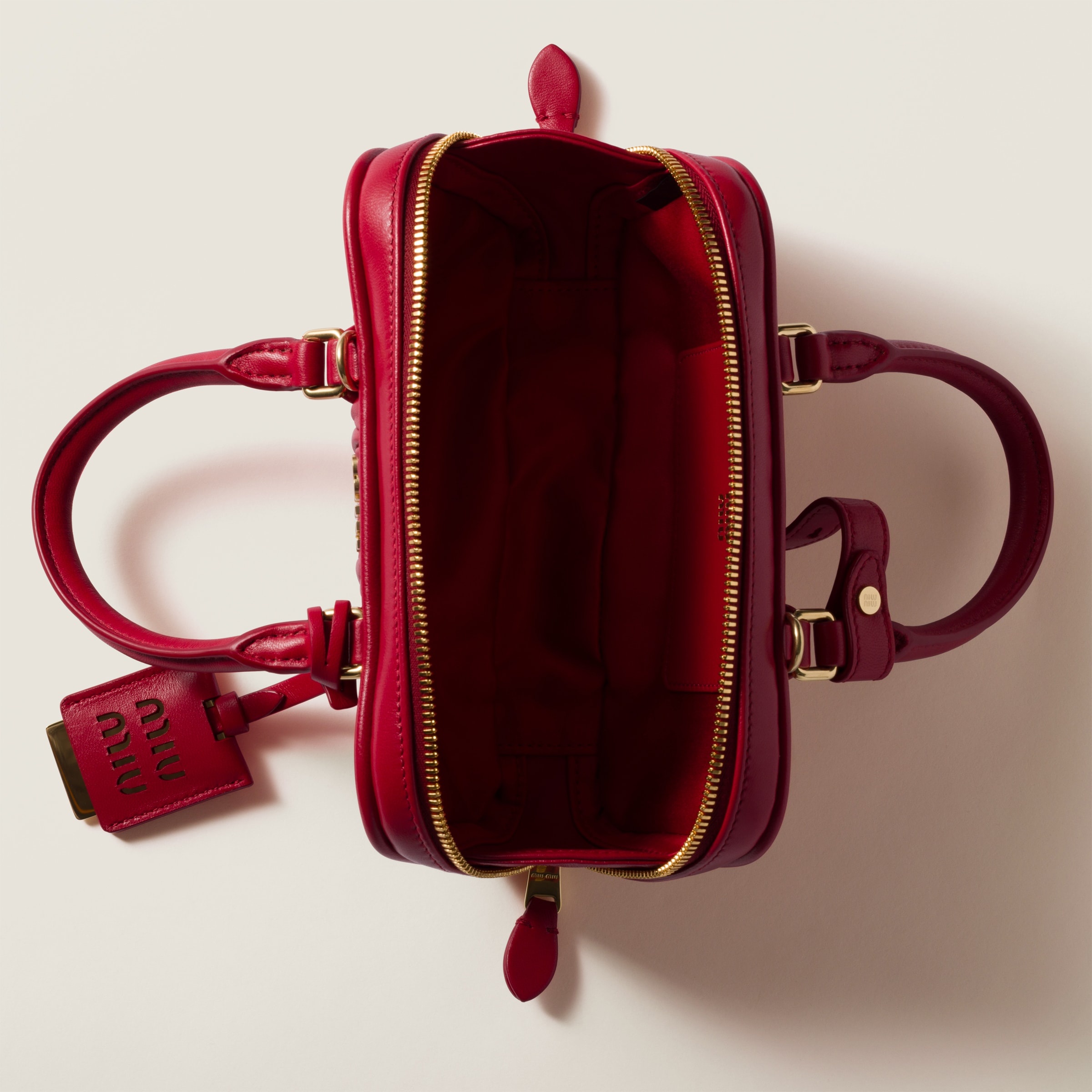 Arcadie matelassé nappa leather mini-bag - 4