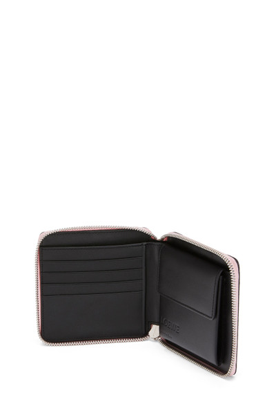 Loewe Square zip wallet in calfskin outlook