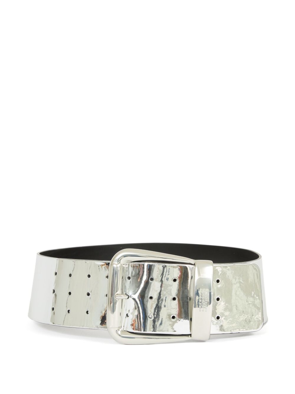 metallic-effect belt - 1