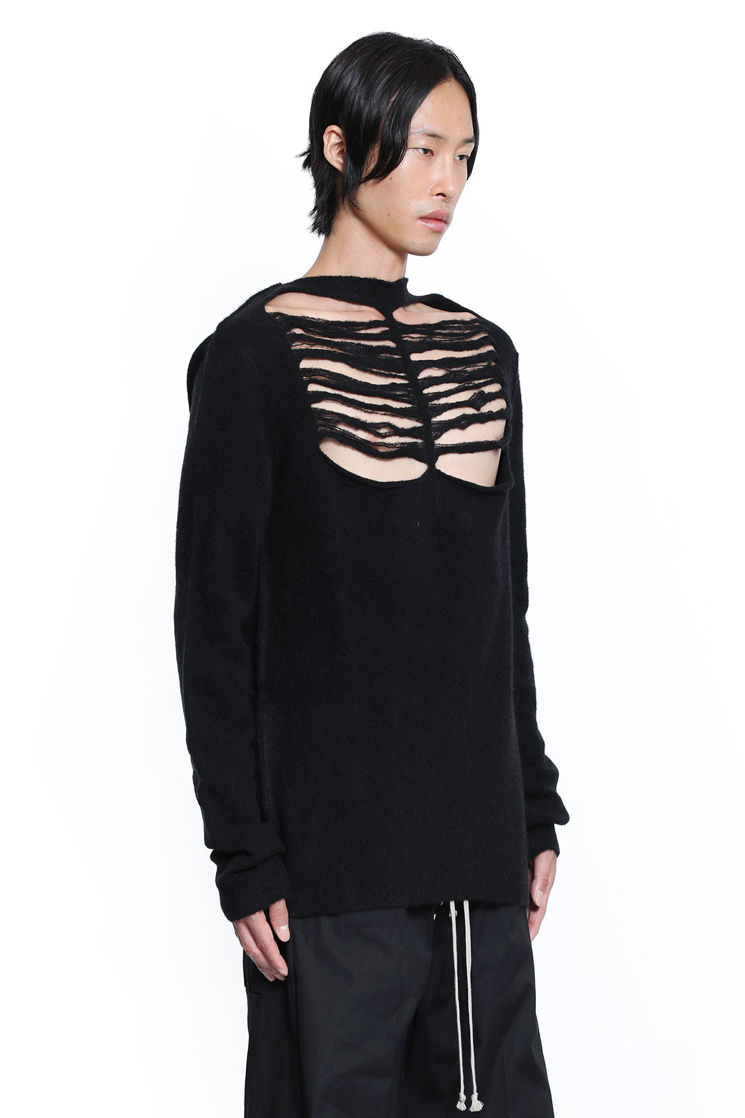 Concordians Top In Alpaca Grid Knit - 2