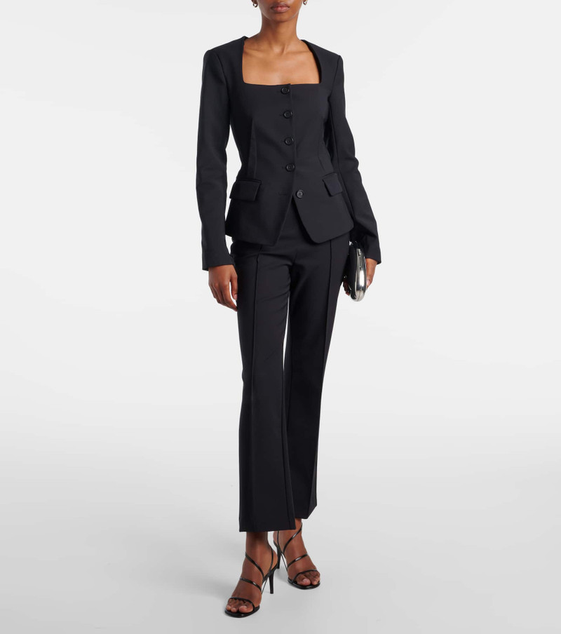 SIMKHAI Marlowe crêpe blazer outlook